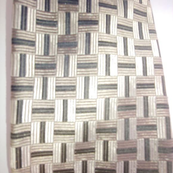 DANIEL CRAIG Made in Italy GEOMETRIC  Tan Black - Picture 3 of 3